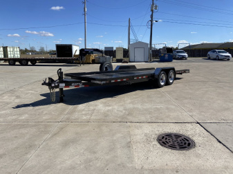 New 2024 Imperial 22' Equipment Trailer Split Floor Tilt