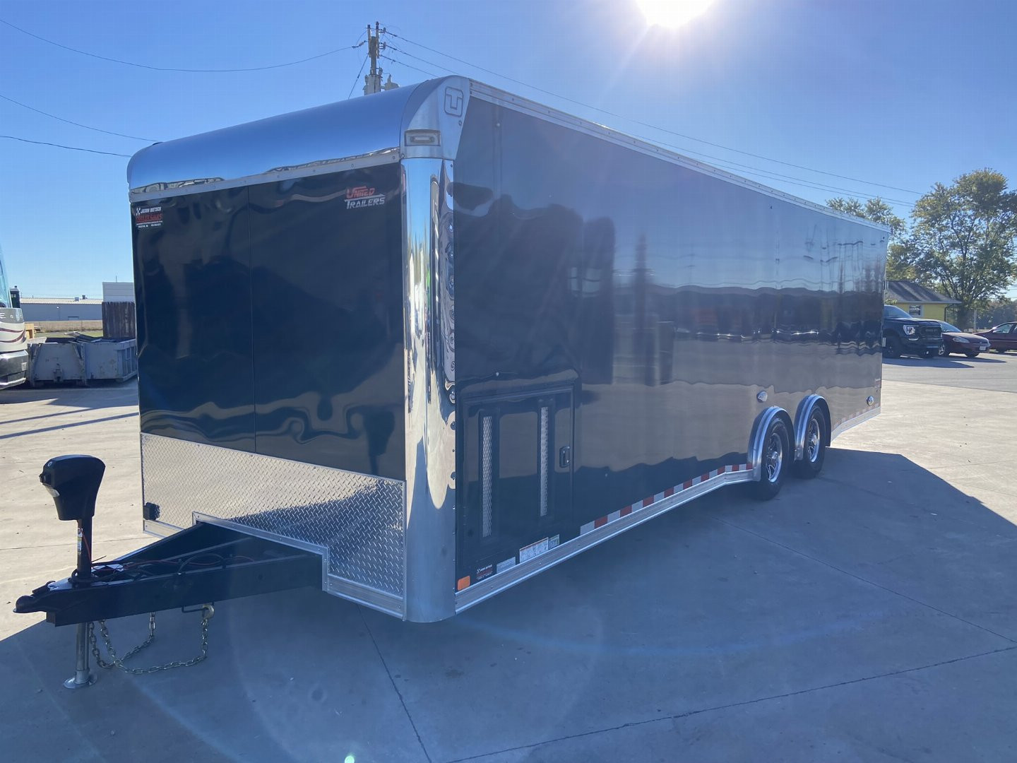 Used 2022 United PREM 8.5x28 Racing Trailer