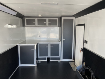 Used 2022 United PREM 8.5x28 Racing Trailer