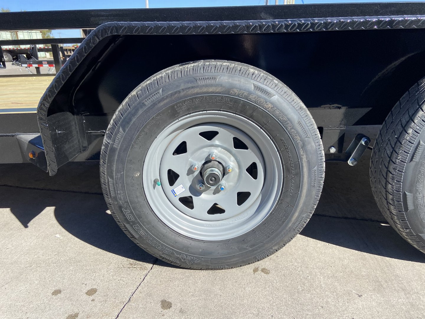 New 2025 Sure-Trac 7x16 Tube Top Utility Trailer