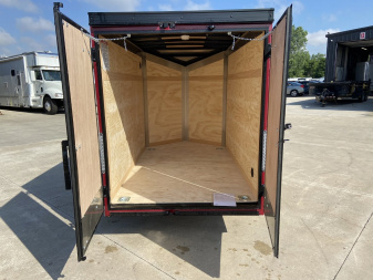 New United 5x8 V-Nose Enclosed Cargo Trailer