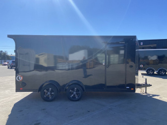 New 2025 United UJ 7x16 V-Nose Enclosed Cargo Trailer