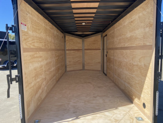 New 2025 United UJ 7x16 V-Nose Enclosed Cargo Trailer