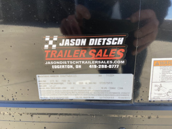 New 2025 United UJ 7x16 V-Nose Enclosed Cargo Trailer