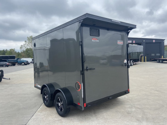 New 2025 United UJ 7x12 V-Nose Enclosed Cargo Trailer