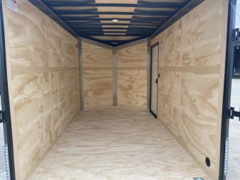 New 2025 United UJ 7x12 V-Nose Enclosed Cargo Trailer