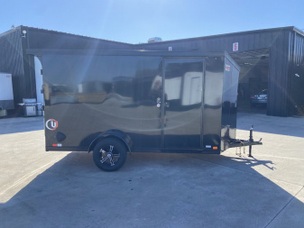 New 2025 United UJ 6x12 V-Nose Enclosed Cargo Trailer