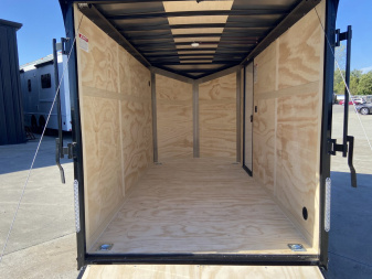 New 2025 United UJ 6x12 V-Nose Enclosed Cargo Trailer