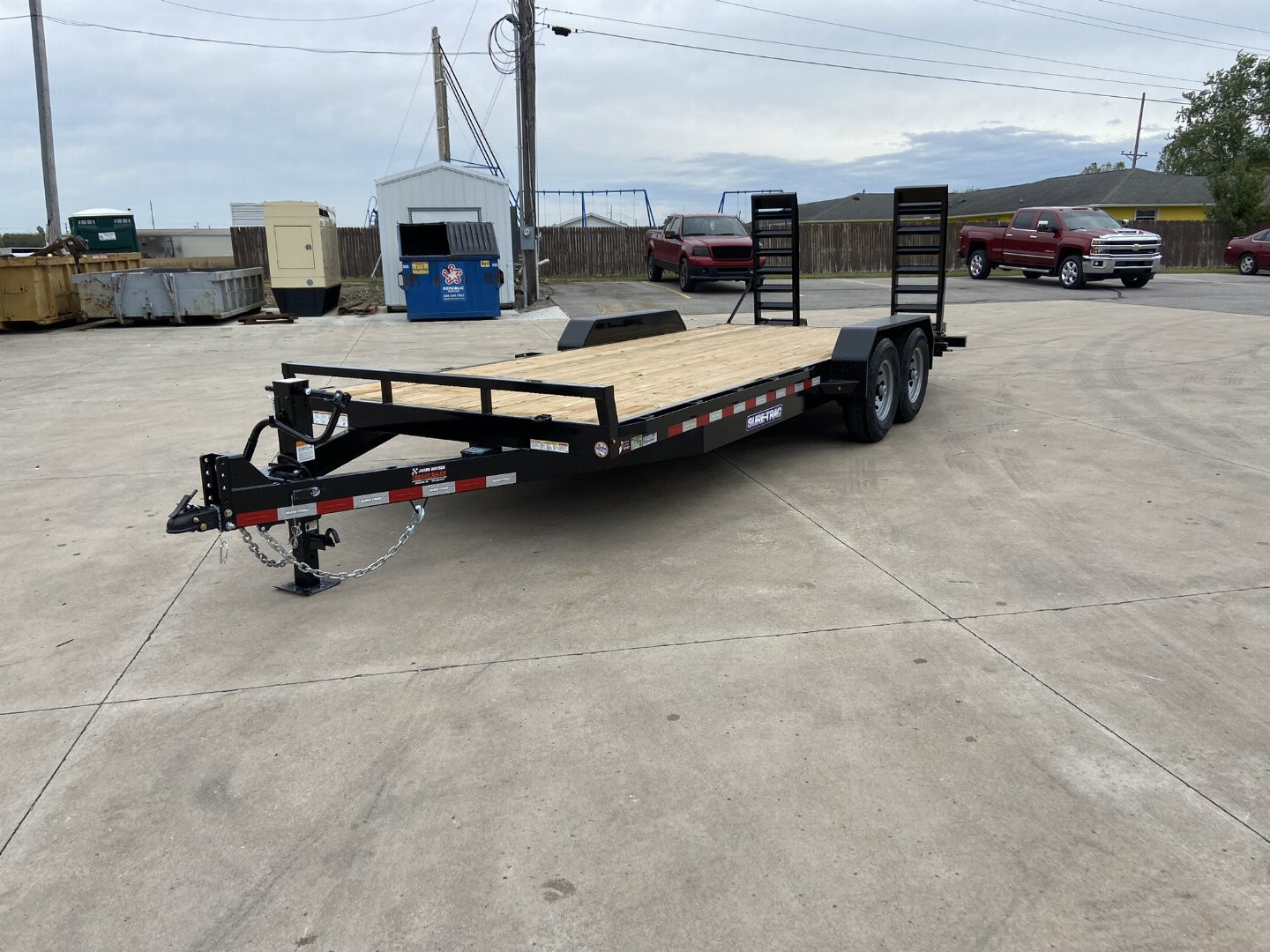 New 2025 Sure-Trac 7x20 (18+2) Equipment Trailer