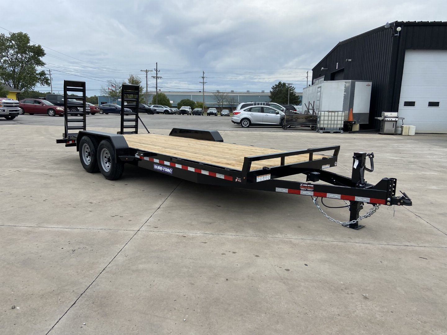 New 2025 Sure-Trac 7x20 (18+2) Equipment Trailer
