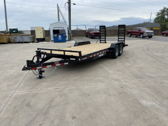 New 2025 Sure-Trac 7x20 (18+2) Equipment Trailer