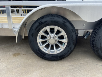 New 2025 Sure-Trac 7x16 Aluminum Utility Trailer