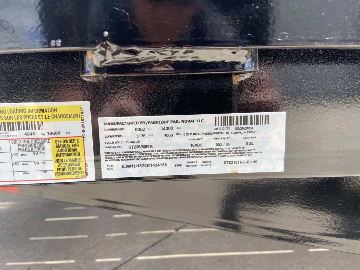 New Sure-Trac 7x18 Hydralic Tilt Bed Equipment Trailer