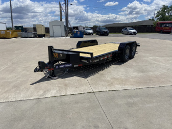 New Sure-Trac 7x18 Hydralic Tilt Bed Equipment Trailer