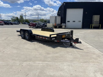 New Sure-Trac 7x18 Hydralic Tilt Bed Equipment Trailer