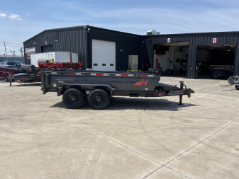 New Horizon 83"x14' Dump Trailer