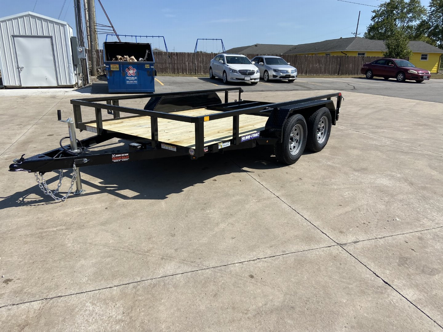 New Sure-Trac 7x12 Utility Trailer