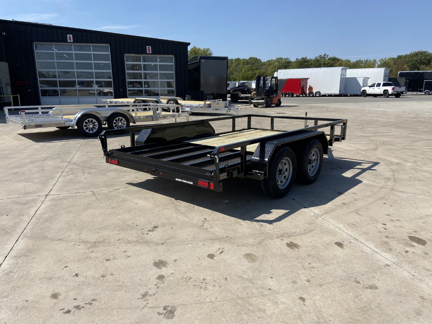 New Sure-Trac 7x12 Utility Trailer