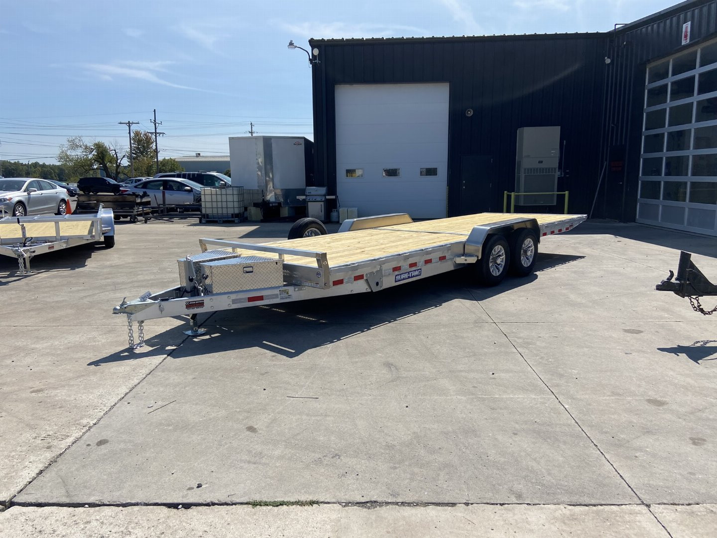 New Sure-Trac 82"x22' Aluminum Power Tilt Equipment Trailer/Car hauler