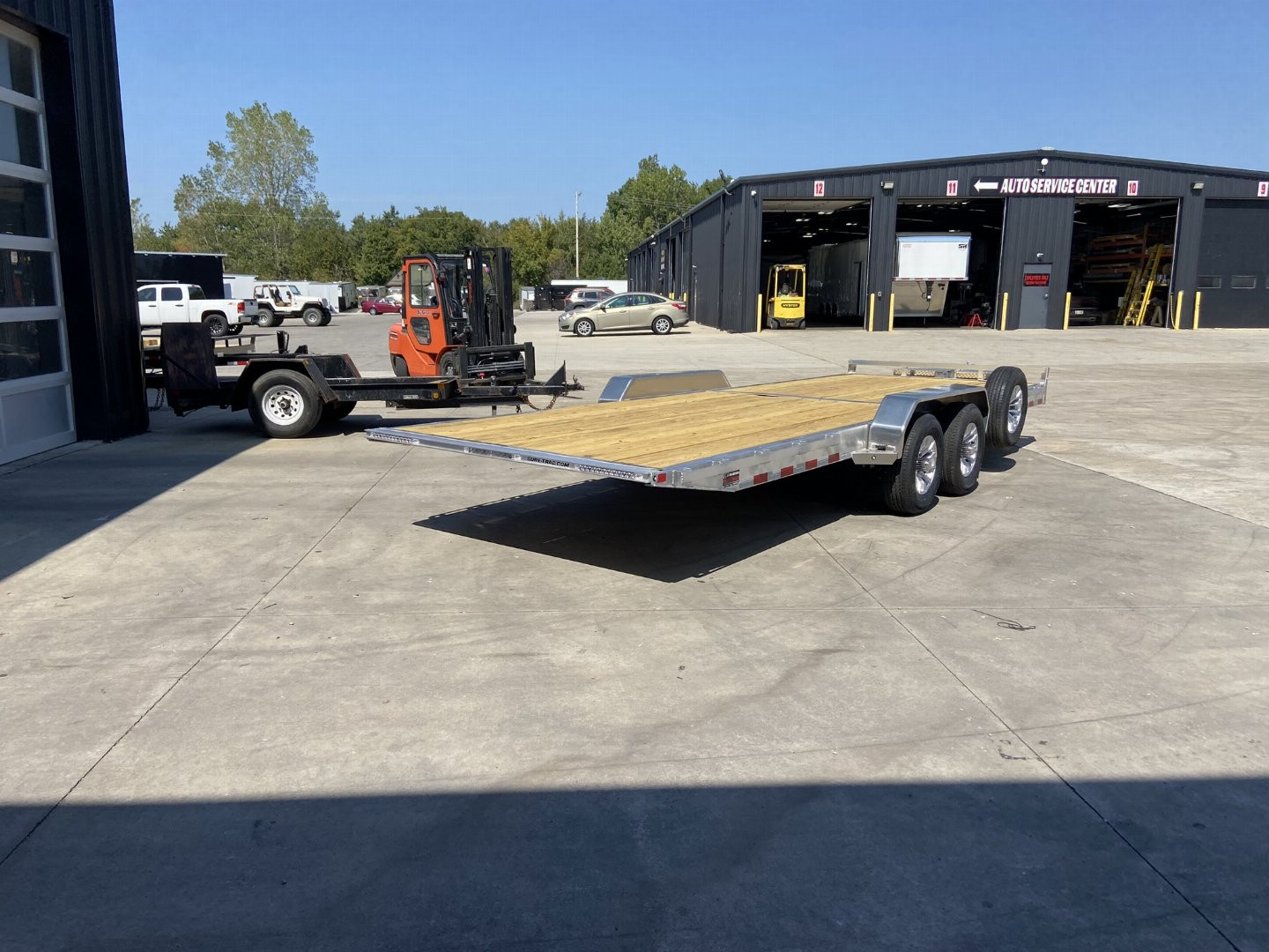New Sure-Trac 82"x22' Aluminum Power Tilt Equipment Trailer/Car hauler