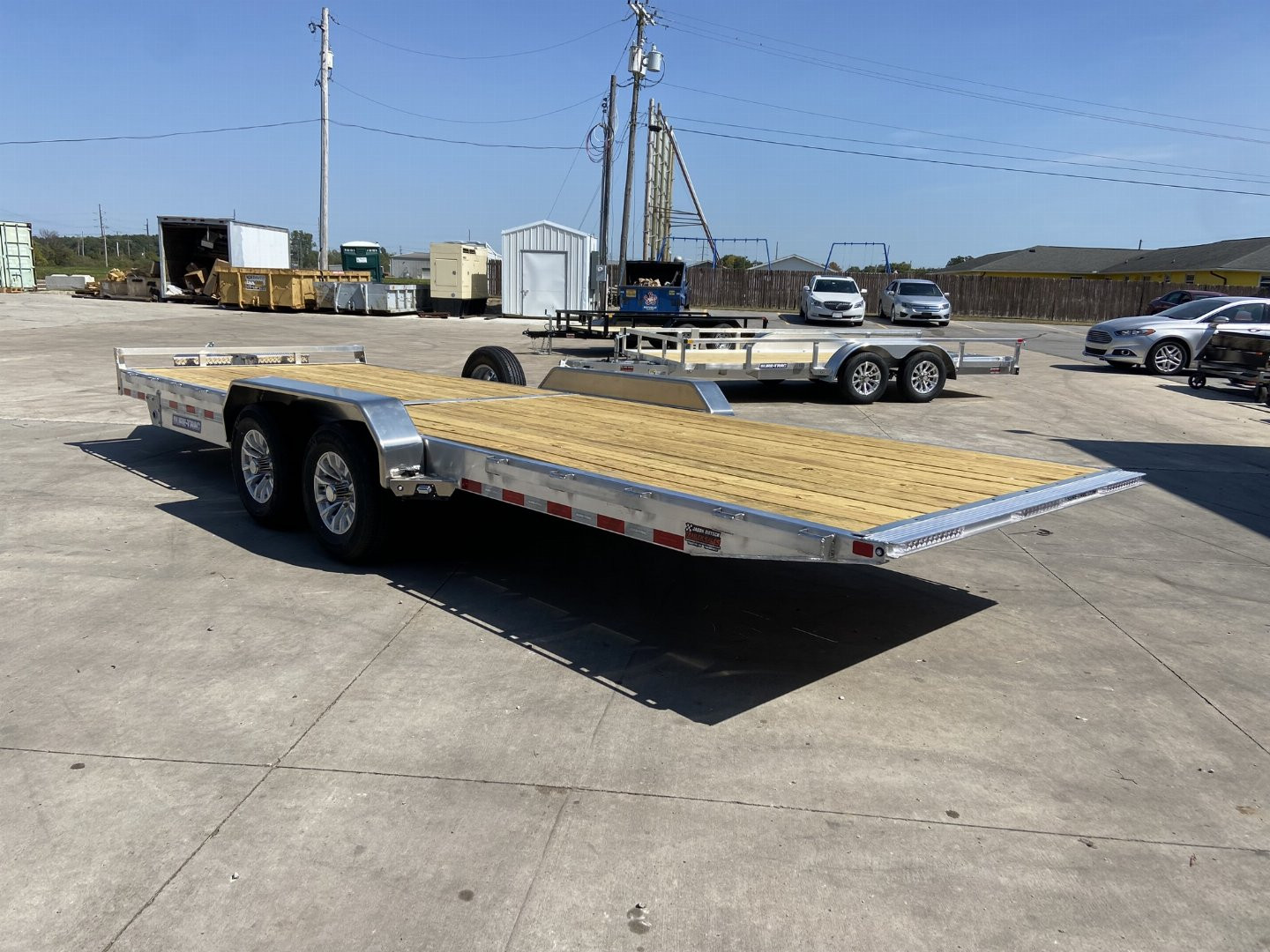 New Sure-Trac 82"x22' Aluminum Power Tilt Equipment Trailer/Car hauler