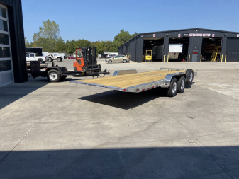 New Sure-Trac 82"x22' Aluminum Power Tilt Equipment Trailer/Car hauler