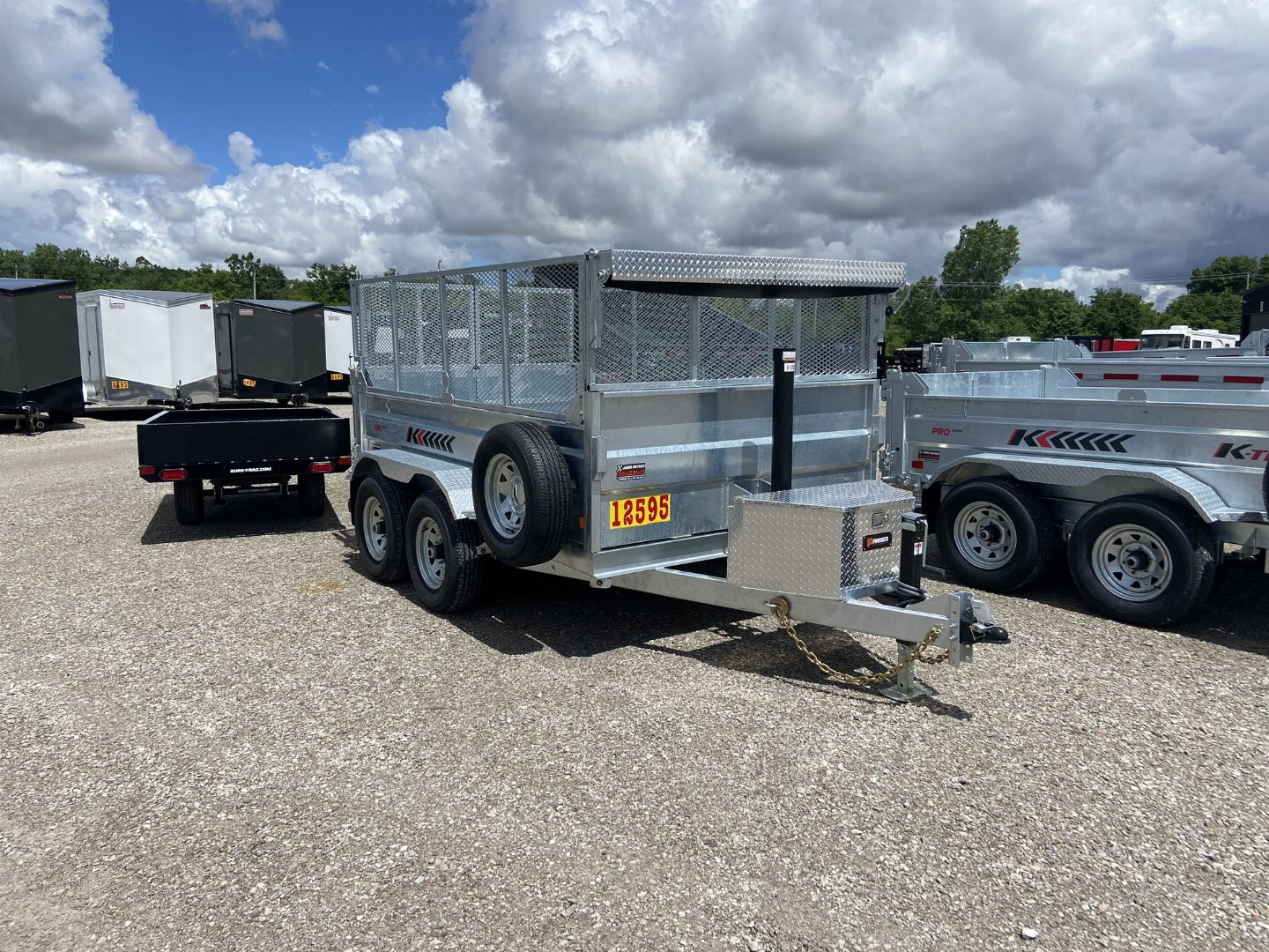New K-Trail 6x10 Dump Trailer