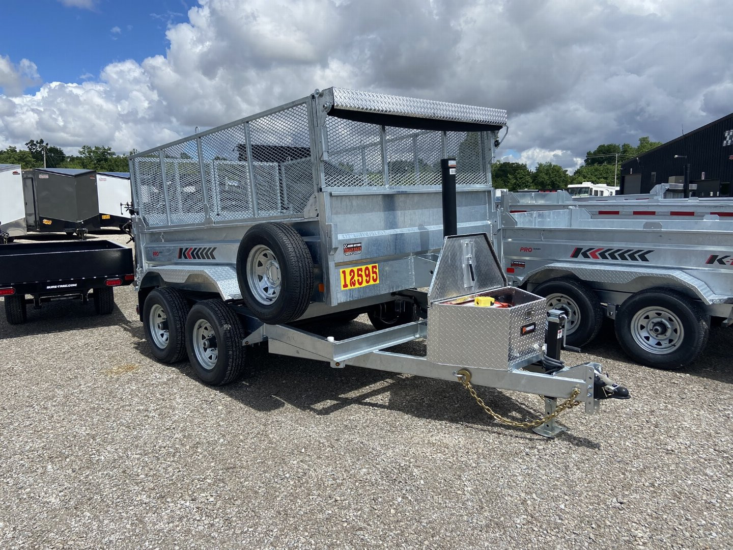 New K-Trail 6x10 Dump Trailer
