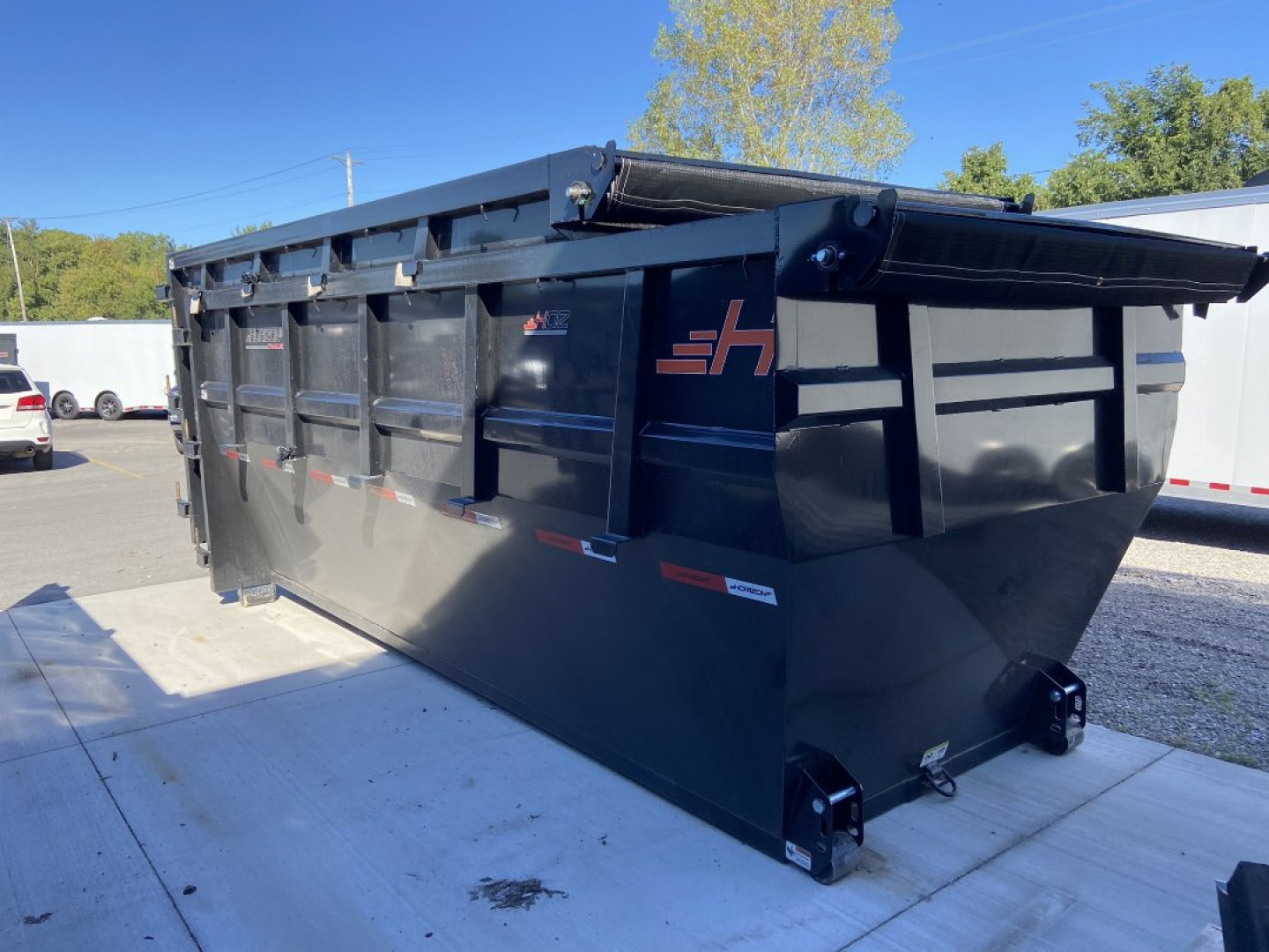 New Horizon 16'x60"x6' Roll Off Dump Bins