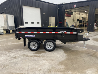 New Sure-Trac 6x10 Deckover Dump Trailer