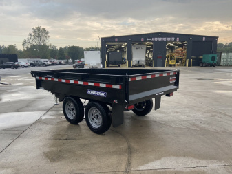 New Sure-Trac 6x10 Deckover Dump Trailer