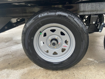 New Sure-Trac 6x10 Deckover Dump Trailer
