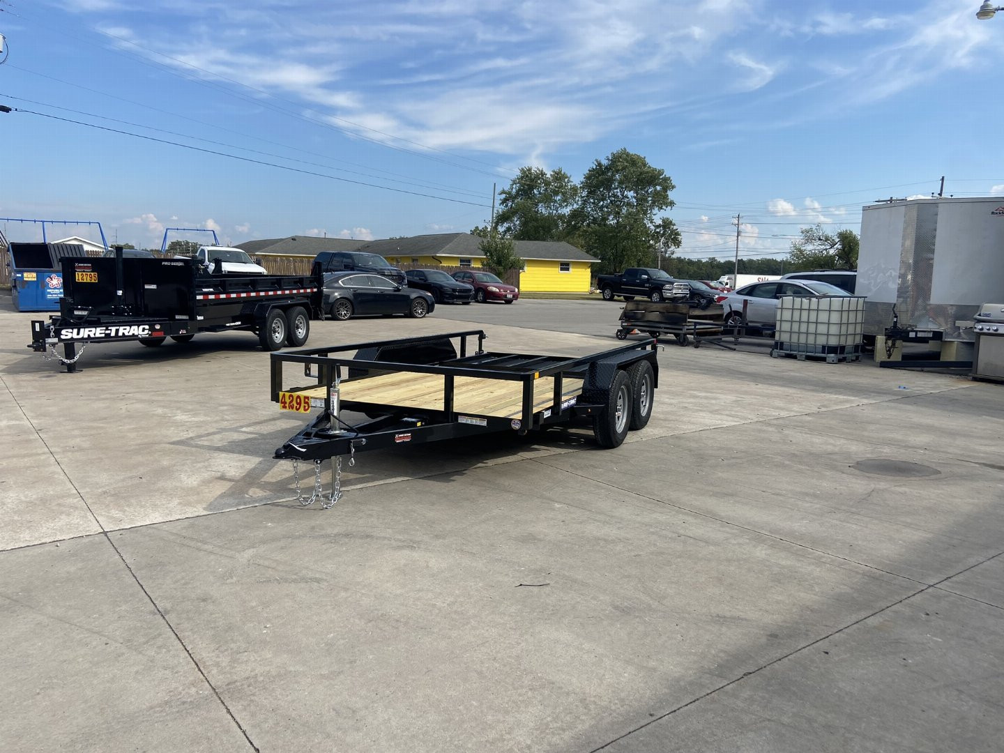 New Sure-Trac 7x12 Tube Top Utility Trailer 7K