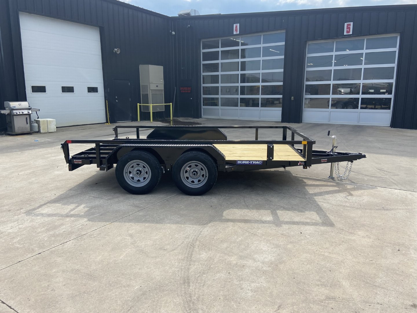 New Sure-Trac 7x12 Tube Top Utility Trailer 7K