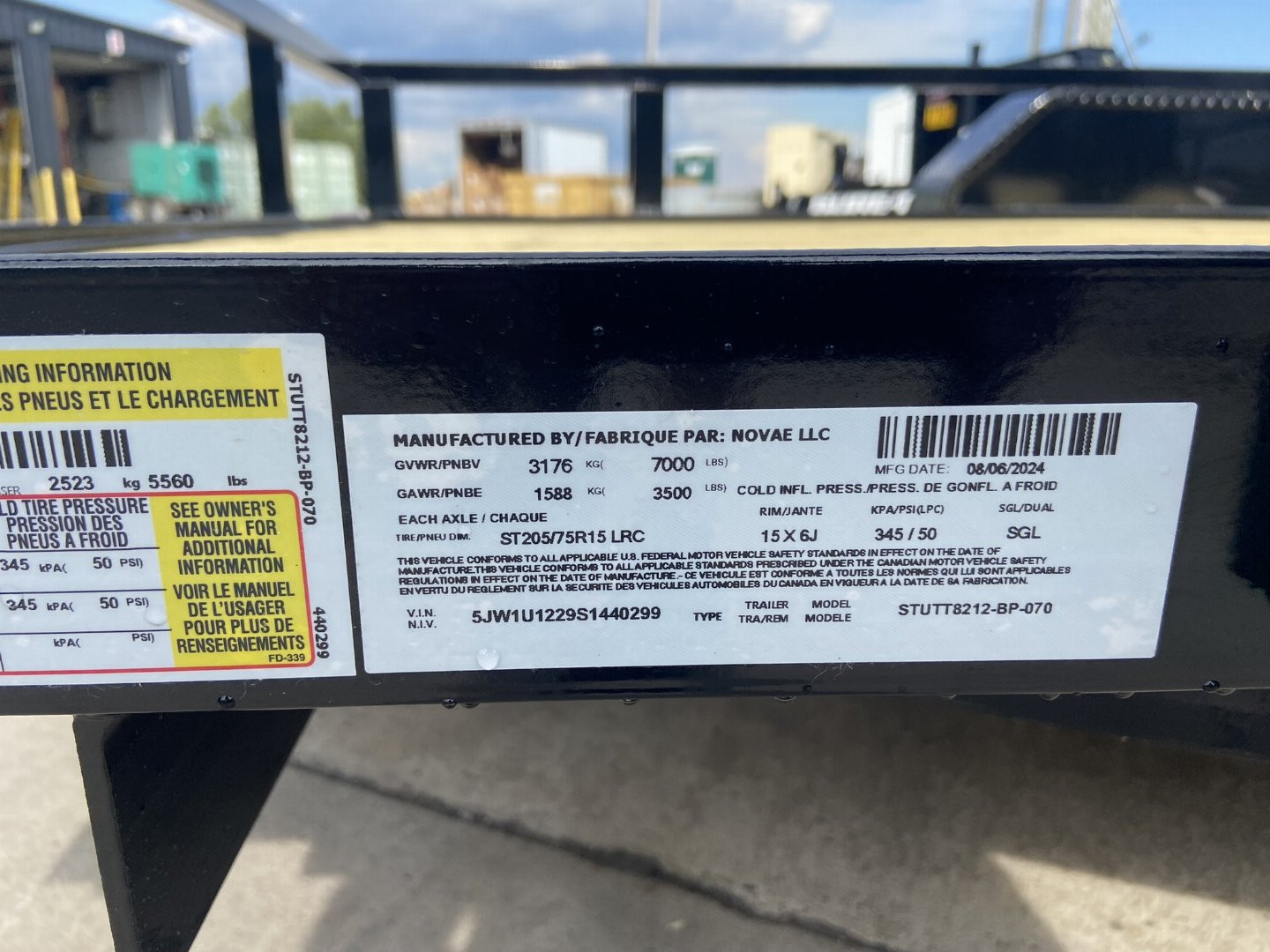 New Sure-Trac 7x12 Tube Top Utility Trailer 7K