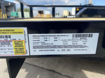 New Sure-Trac 7x12 Tube Top Utility Trailer 7K