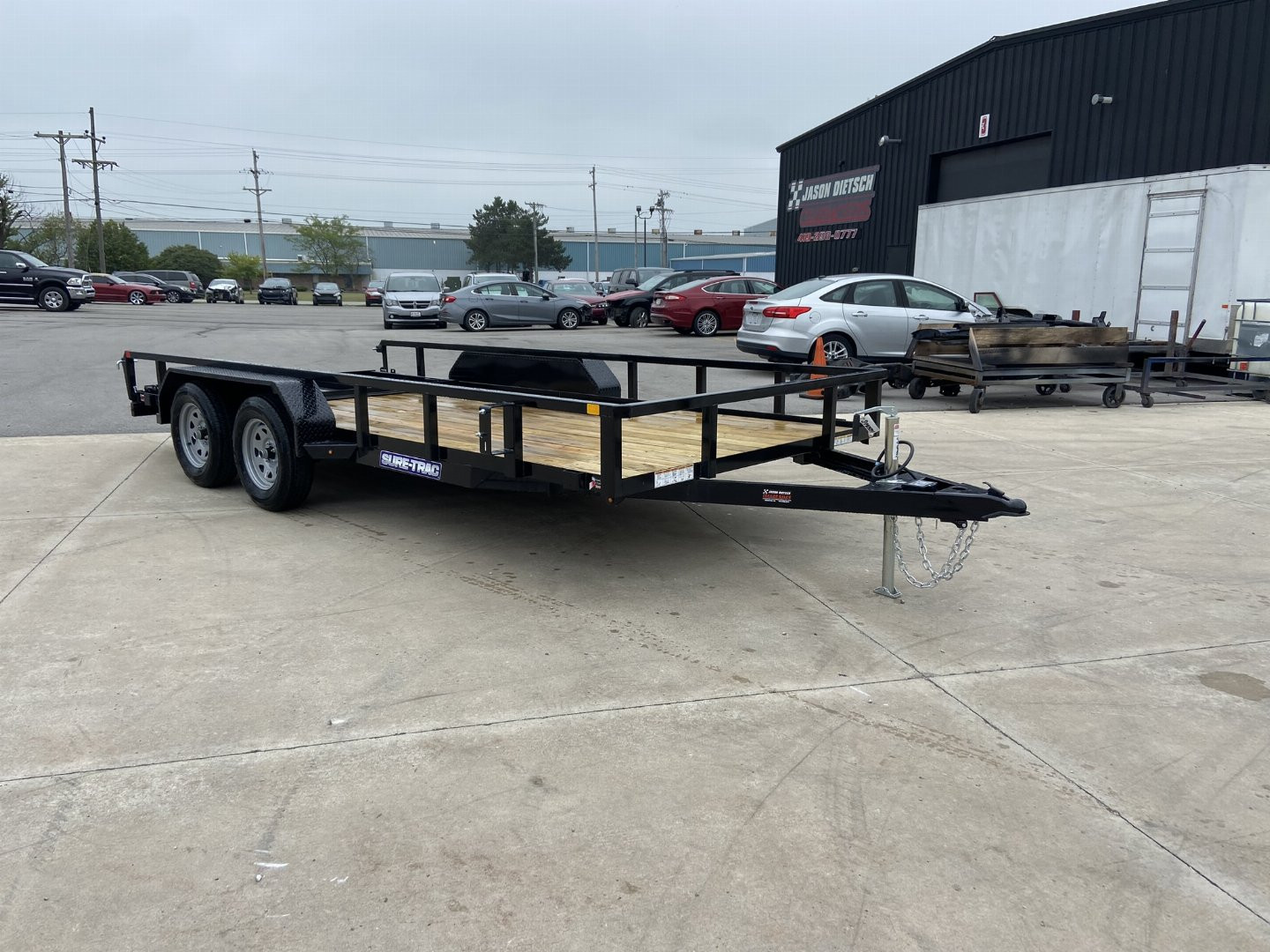 New Sure-Trac 7x16 Utility Trailer