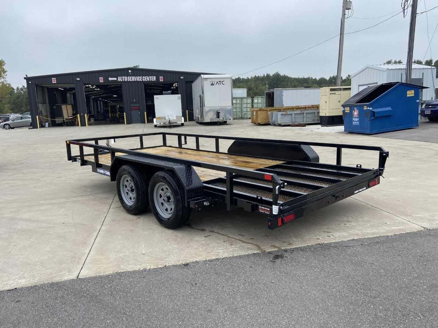 New Sure-Trac 7x16 Utility Trailer