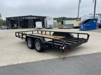 New Sure-Trac 7x16 Utility Trailer