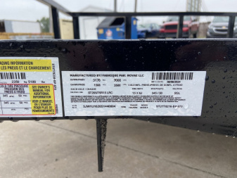 New Sure-Trac 7x16 Utility Trailer