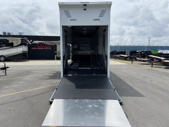 New 36' Gooseneck Stacker Racing Trailer - United Super Hauler