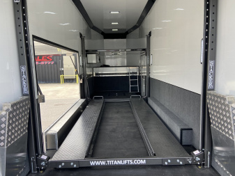 New 36' Gooseneck Stacker Racing Trailer - United Super Hauler