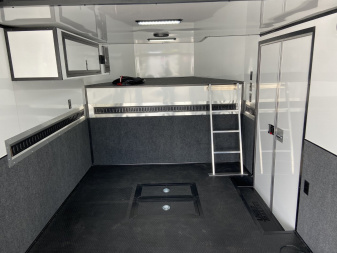 New 36' Gooseneck Stacker Racing Trailer - United Super Hauler