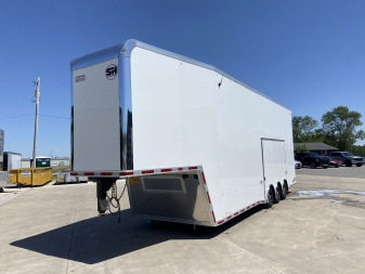 New 36' Gooseneck Stacker Racing Trailer - United Super Hauler