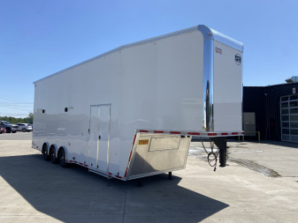 New 36' Gooseneck Stacker Racing Trailer - United Super Hauler