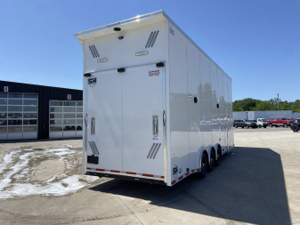 New 36' Gooseneck Stacker Racing Trailer - United Super Hauler