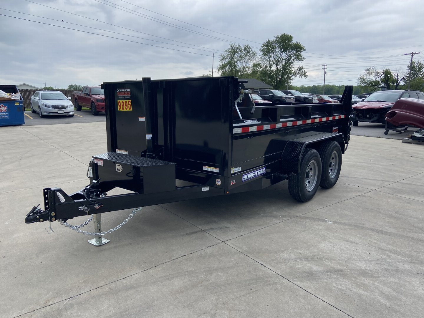 New Sure-Trac 82"x12 Dump Trailer