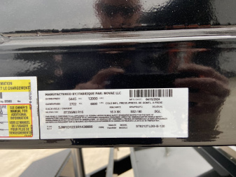 New Sure-Trac 82"x12 Dump Trailer