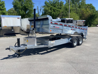 New K-Trail 82"x16 Dump Trailer
