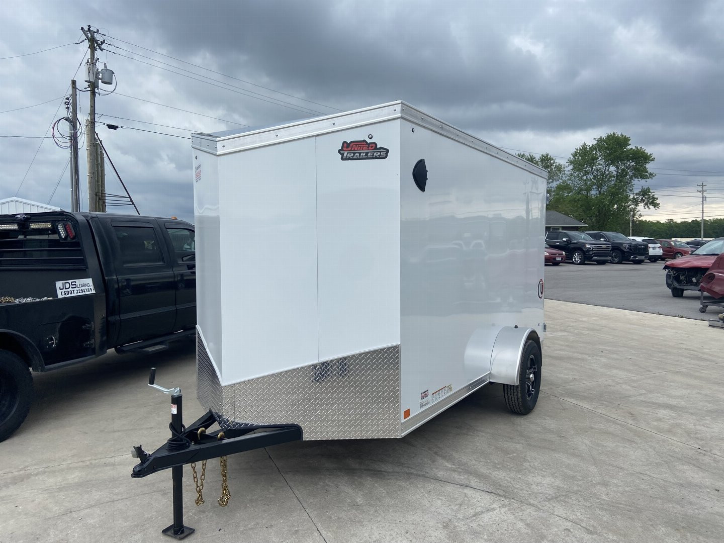 New United 6x12 Enclosed Cargo Trailer